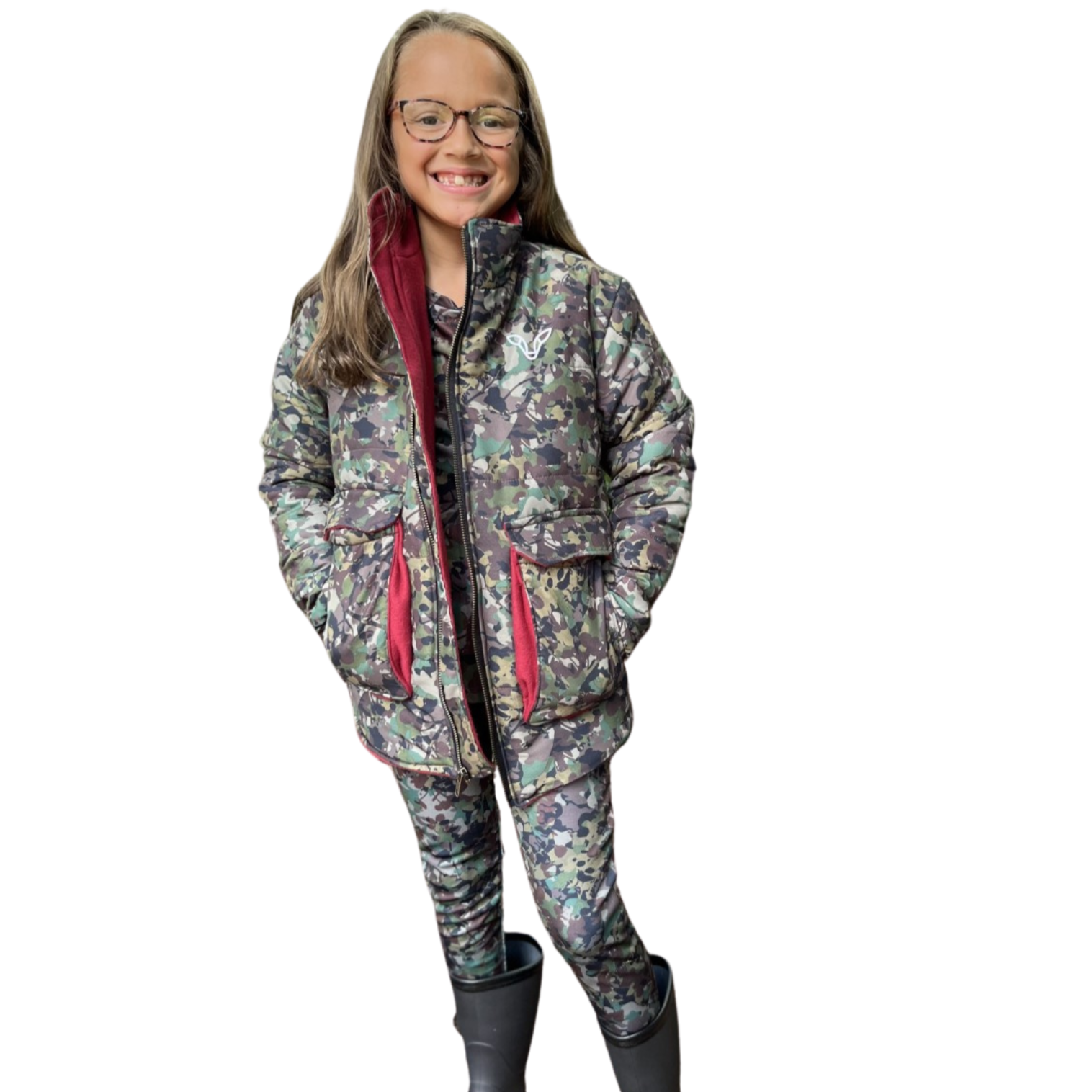 Girl 2025 camo jacket