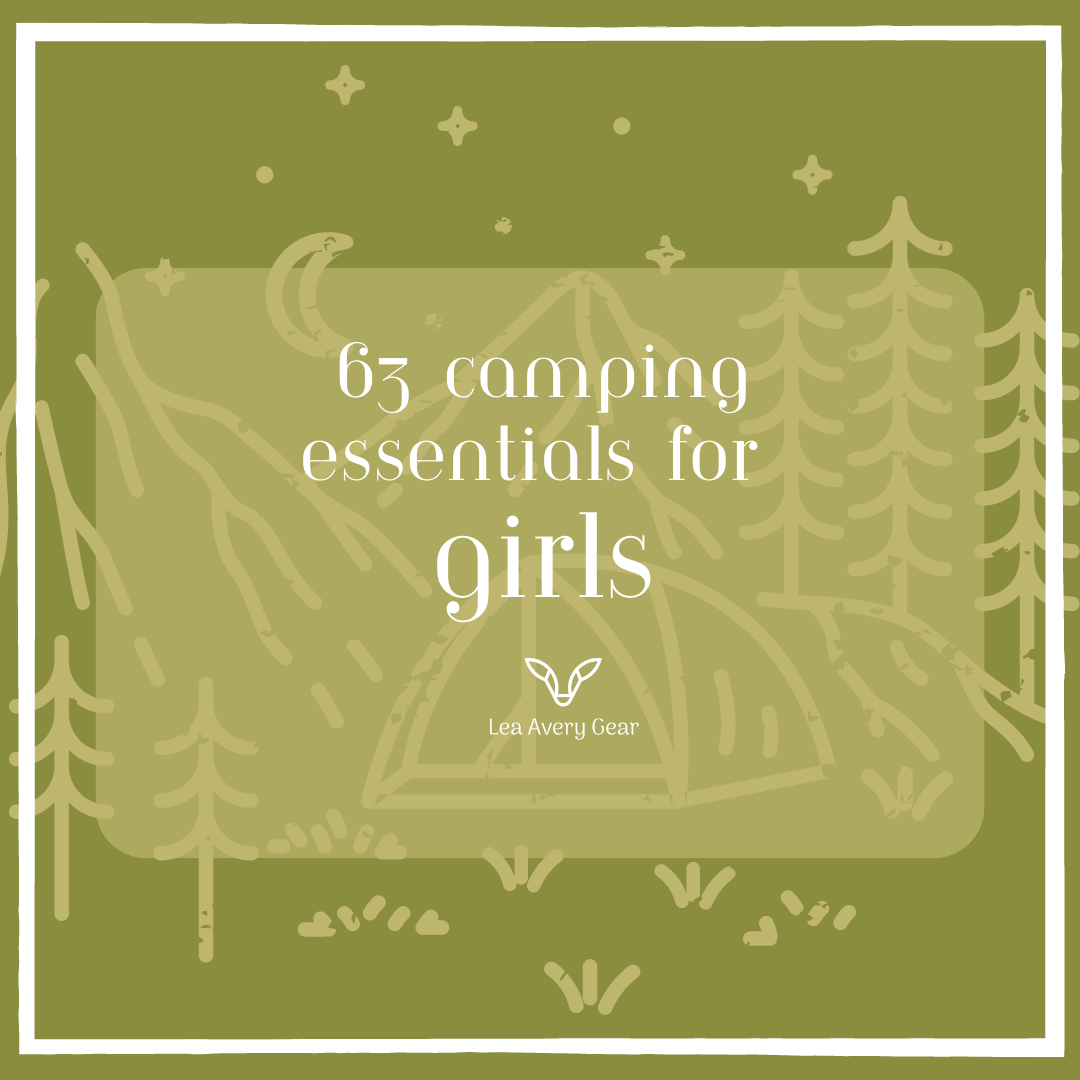 63 camping essentials for girls