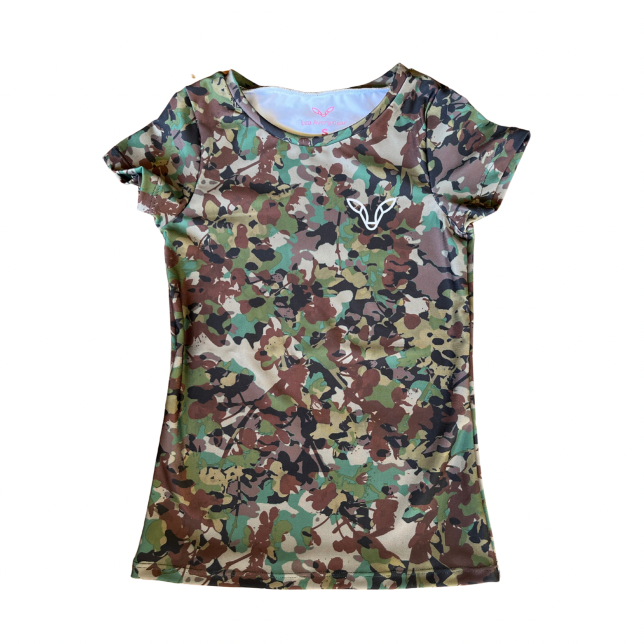 Darien Shirt - Girls' Short-Sleeved Camo Shirt – Lea Avery Gear