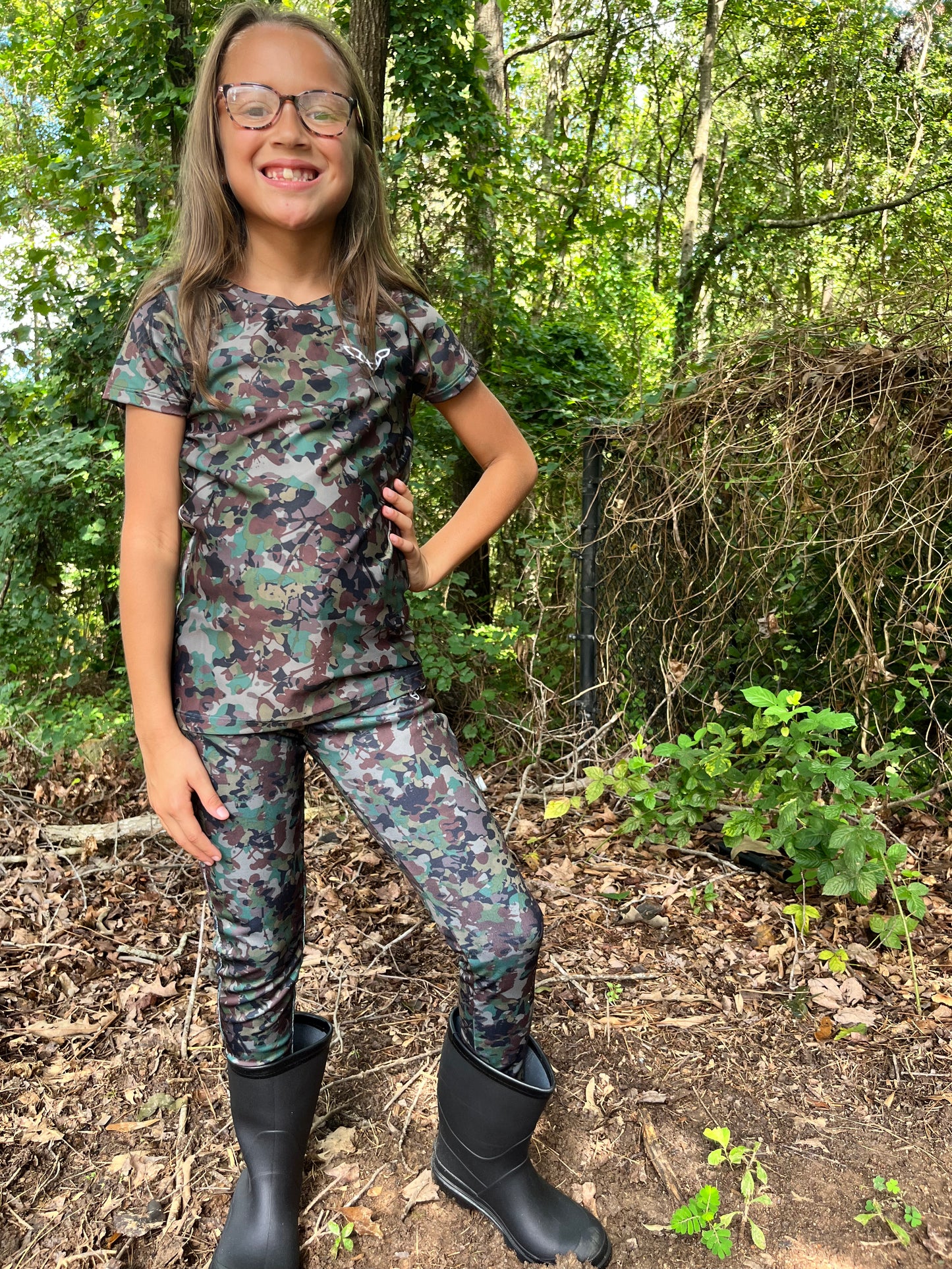 Darien Pants - Girls' Lightweight Camo Pants