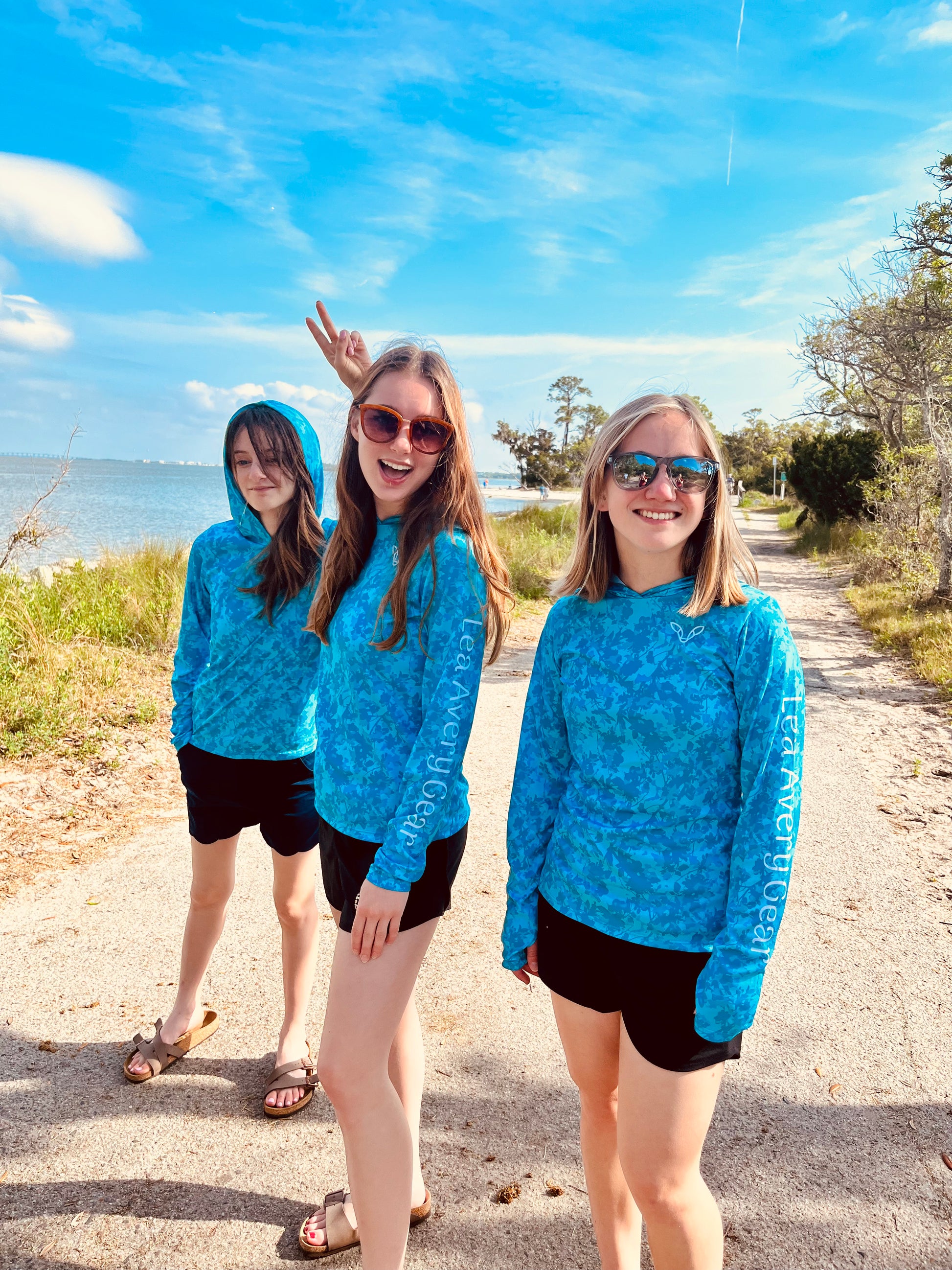 Clam Creek Long-Sleeve - Girls' Fishing Shirt – Lea Avery Gear